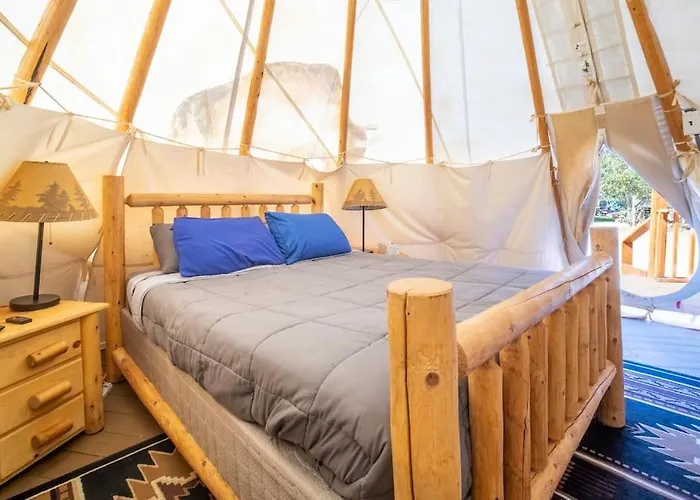 Moab Rv Resort Glamping Tipi Oktp-53