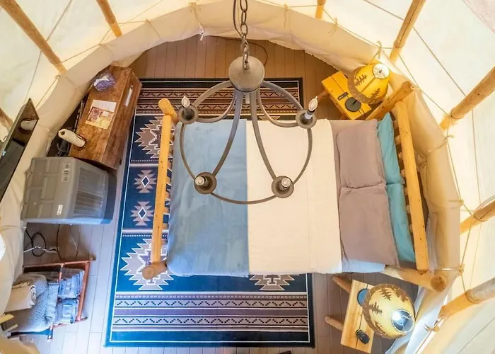 Moab Rv Resort Glamping Tipi Oktp-53